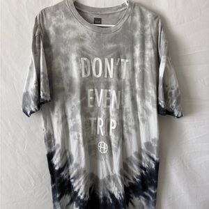HUF Don’t Even Trip Monochrome Tie-Dye Tee